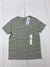 Cat & Jack Boys Grey/Green Short Sleeve Shirt Size Medium