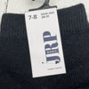 JRP Basic Black Ankle Socks 4 Pack Boys Size 28-31 NEW