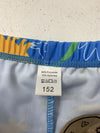 Unbranded Boys Blue Dinosaur Print Swim Bottoms Size Medium