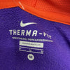 Nike Therma Fit Purple Logo Long Sleeve Hoodie Sweatshirt Women Size Medium