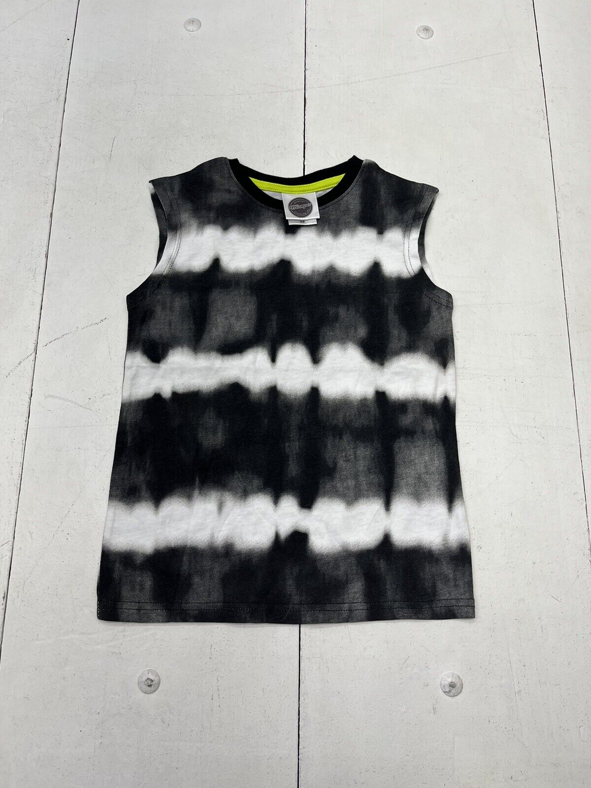 Off Campus Black & White Sleeveless T-Shirt Boys Size Small 5/6 NEW