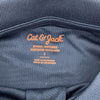 Cat &amp; Jack Navy Blue Uniform Long Sleeve Polo Boys Size Large NEW