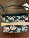 Jessica Simpson New Rio Cactus Canvas Crossbody Black Purse New NWT