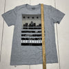 Eighty Eight Gray/Blue Los Angeles Short Sleeve Graphic Tee Boys Size (14/16)