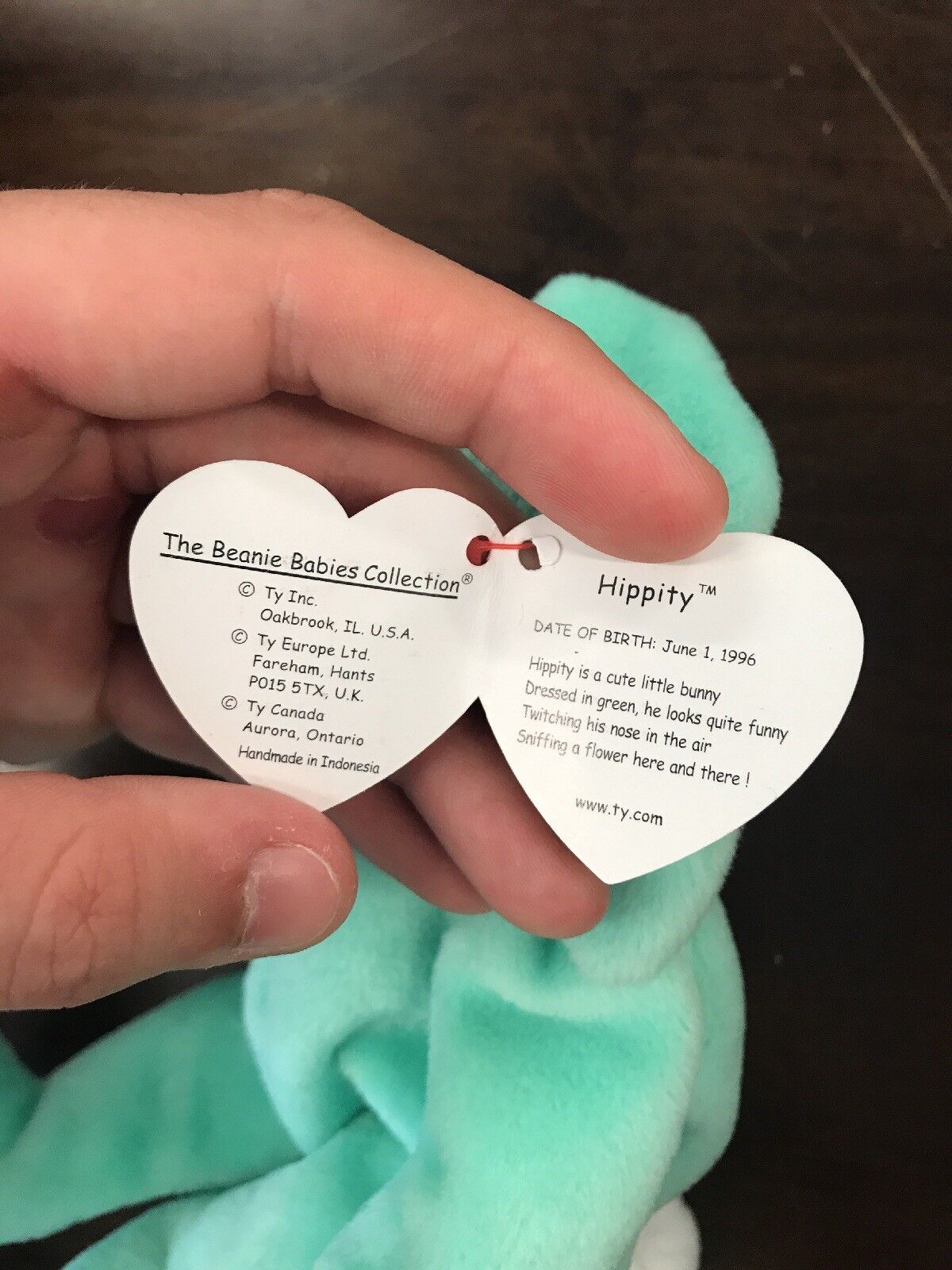 Hippity beanie clearance baby errors