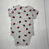 Old Navy Gray Ladybug One-Piece Girls Size 6-12M NEW