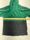 Adidas Green Black Pullover Hoodie Boys Size Large