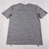 Old Navy Active Grey Short Sleeve T Shirt Youth Boys Size Large 10/12