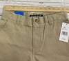 French Toast Boys Girls Khaki Straight Fit Pant Adjustable 28W SIZE 14 NWT