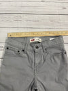 Levi&#39;s 510 Youth Boy Size 14 Reg (27x27) Super Skinny Jeans Grey Denim