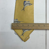 Polo Ralph Lauren Yellow Swordfish Tie 100% Silk