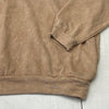 Talulah Anthropologie Tan Marble Pullover Sweater Women Size L Pockets