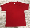 Gildan T Shirts Plain Red 100% Cotton Unisex Youth Size Medium Set Of 5