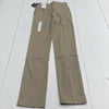 Tom Sawyer Elderwear Khaki Flat Front Straight Leg Slacks Youth Boy Size 20 Slim