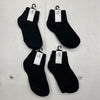 JRP Basic Black Ankle Socks 4 Pack Boys Size 28-31 NEW