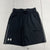 Under Armour Black Athletic Shorts Boys Size 6