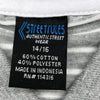 Streetrules Gray/Black Short Sleeve Polo Boys Size 14/16 NEW