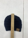 Super Star Kids Knit Black Beanie One Size