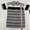 Streetrules Gray/Black Short Sleeve Polo Boys Size 8 NEW