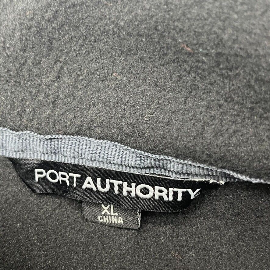 Port Authority Black Embroidered Jacket Men's Size X-Large NEW