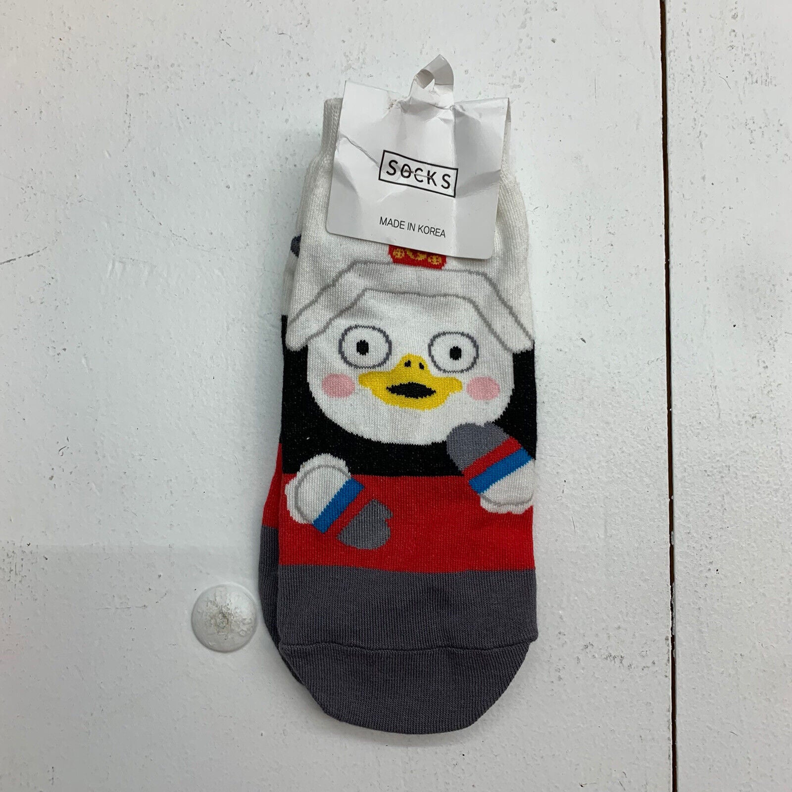 Socks Penguin Design Size 23-25cm