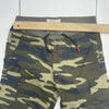 Free Planet Green Camo Cargo Shorts Youth Boys Size 10