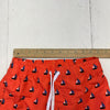 Rolimaka Red Sailboat Print Swim Trunks Boys Size 8 NEW