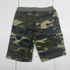 Free Planet Green Camo Cargo Shorts Youth Boys Size 10