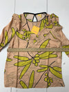 Monoplaza Womens Blush Yellow Blouse Size Small