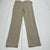 Tom Sawyer Elderwear Khaki Flat Front Straight Leg Slacks Youth Boy Size 18 Reg