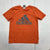 Adidas Orange Short Sleeve Shirt Youth Size 5*