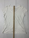 Banana Republic Womens White Short Sleeve Shirt Size XL