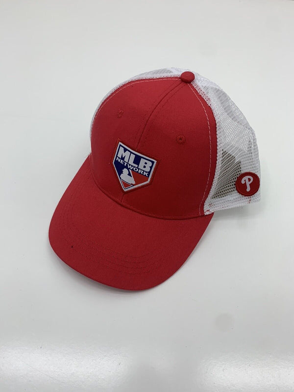 2023 Philadelphia Phillies SGA MLB NETWORK Trucker Hat Cap NEW