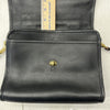 Vintage Coach G13-9870 Black Court Top Handle Leather Small Strap Crossbody Bag