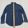 Kids Ralph Lauren Blue Long Sleeve Button Up Size Medium