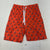 Rolimaka Red Sailboat Print Swim Trunks Boys Size 8 NEW