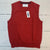 Old navy red vest kids size 6-7