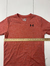 Under Armour Kids Red Short Sleeve Athletic shirt boys Size Large