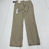 Tom Sawyer Elderwear Khaki Flat Front Straight Leg Slacks Youth Boy Size 18 Reg