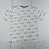 Eighty Eight Brand White Savage All Over Print Short Sleeve T Shirt Youth Boys 8