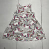 H&amp;M Gray Unicorn Sleeveless Dress Girls Size 1 1/2 -2 Years NEW