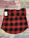 Pistola Womens Emilie Red Plaid Tie-Front Mini A-Line Skirt Size Large