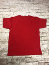 Gildan T Shirts Plain Red 100% Cotton Unisex Youth Size Medium Set Of 5