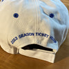Kansas City Royals MLB White Baseball Hat Adjustable One Size 2013 Season Ticket