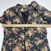 MYMSTORM Gray Floral Blazer Women’s Size XL