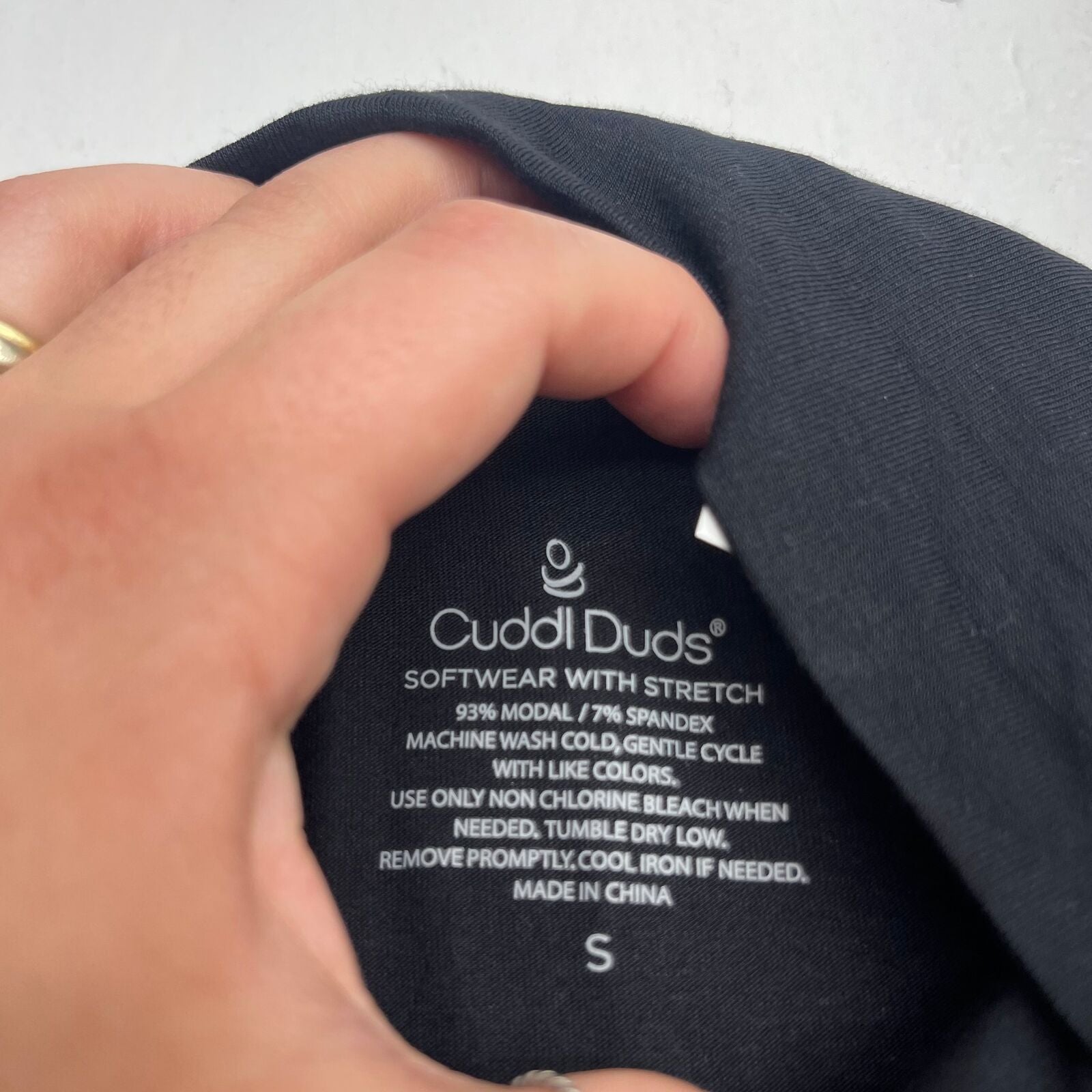 Softwear With Stretch Long Sleeve Turtleneck - Cuddl Duds