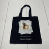 Ariana Grande Black Graphic Canvas Tote Bag