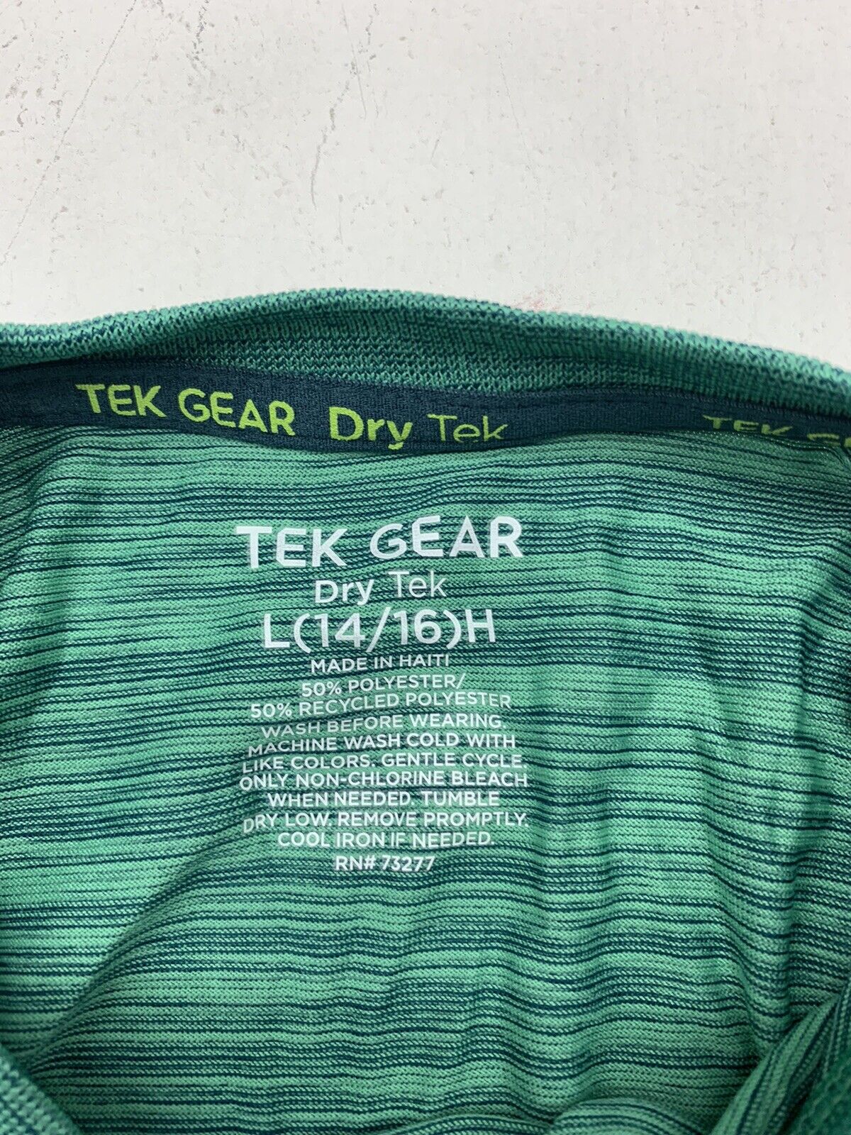 tek gear, Pants, Tek Gear Workout Athletic Pants Sz L Blackgrey Polyester