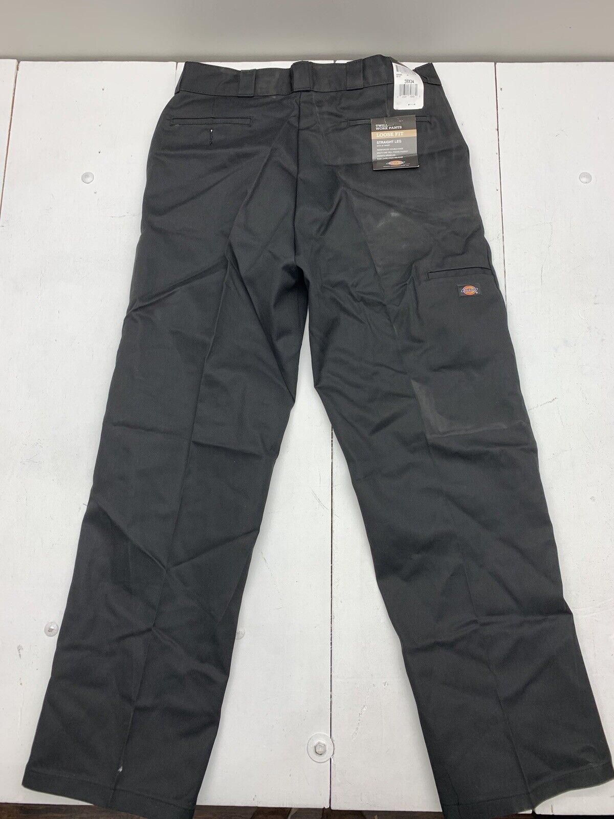 Dickies Men's Work Pant - Black Size 38/34 - beyond exchange