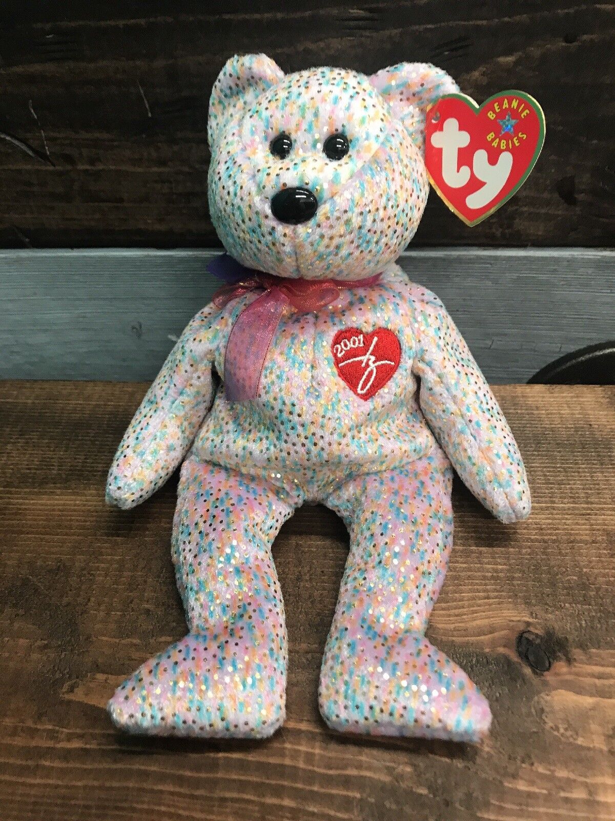 Beanie baby 2001 signature clearance bear